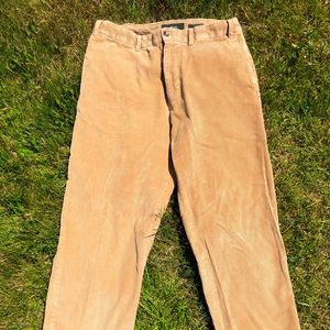 EDDIE BAUER BEIGE CORDUROY PANTS